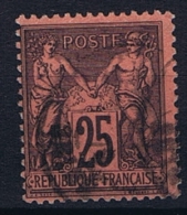 France Yv. Nr 91 Obl/used Type II - 1876-1898 Sage (Type II)