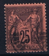 France Yv. Nr 91 Obl/used Type II - 1876-1898 Sage (Tipo II)
