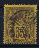 France Yv. Nr 93 Obl/used Type II - 1876-1898 Sage (Tipo II)