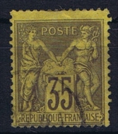 France Yv. Nr 93 Obl/used Type II - 1876-1898 Sage (Type II)