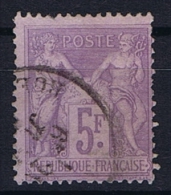 France Yv. Nr 95 Obl/used Type II - 1876-1898 Sage (Type II)