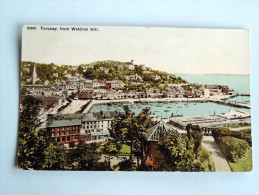 Carte Postale Ancienne : Torquay , From Waldron Hill - Torquay