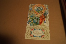 Carte Religieuse à Systèmes 3D "Souvenir De Première Communion" Couleur - Comunión Y Confirmación