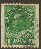 CANADA 1912 1c Blue-green P12 X Imperf SG 217 U #AW36 - Rollo De Sellos