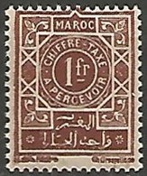 MAROC TAXE  N° 53 NEUF - Timbres-taxe