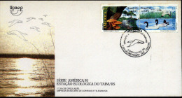 Brasil 1995 YT2251A FDC Upaep Preservacion. Estacion Ecologica De Taim. Preservation. Taim Ecological Station. - FDC