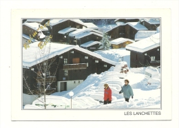 Cp, 73, Valmorel, Les Lanchettes, Voyagée 1996 - Valmorel