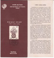 Stamped Information On CSIR, Science Research, Computer, Airplane, Chemistry, Food, Tractor, Oral Medicine,  India 1993 - Informatik