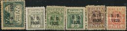 CE2072 Upper Silesia 1920 Poland Stamps Surcharged 6v MNH - Sonstige & Ohne Zuordnung