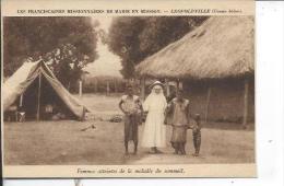 LEOPOLDVILLE: Franciscaines Missionnaires, Femmes Atteintes De La Maladie Du Sommeil - Kinshasa - Léopoldville