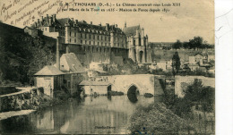 THOUARS - LE CHATEAU CONSTRUIT SOUS LOUIS XIII PAR MARIE DE LA TOUR EN 1635 - MAISON DE FORCE DEPUIS 1871 - Thouars