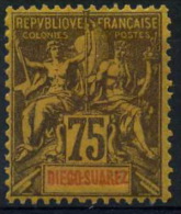 France : Diego-Suarez N° 49 X Année 1893 - Usati