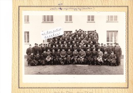 BRETIGNY Sur ORGE - Des Militaires En Stage à Brétigny Sur Orge ( Photo Originale 23 Cm X 16 Cm ) - Bretigny Sur Orge