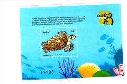 Palau  -  S/S, MNH - Turtles