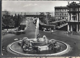 ROMA PIAZZA DELL´ESEDRA O DELLA REPUBBLICA FONTANA DELLE NAIADI (RUTELLI) E STAZIONE TERMINI FG V SEE SCAN - Stazione Termini