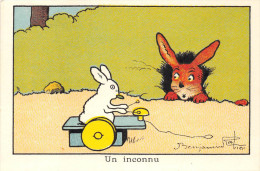 ¤¤  -    Illustrateur  " Benjamin RABIER "   -  Le Masque  -  Chien , Chats , Lapin, Oie  -  Voir Description  -  ¤¤ - Rabier, B.