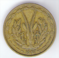 ETATS DE L´AFRIQUE DE L´OVEST 25 FRANCS 1957 - Autres – Afrique