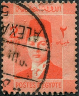 Pays : 160,31 (Egypte : Royaume (Farouk Ier)   Yvert Et Tellier N° :   188 (o) - Used Stamps