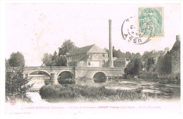 PONT - D'OUILLY . L'Usine De Bonneterie LANDRY Frères . Suisse Normande . - Pont D'Ouilly