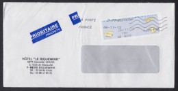 2013 - FRANCE - Cover "Le RIQUEWIHR" - ATM RIQUEWIHR + 24984A (HOLTZHEIM STRASBOURG CTC) - 2000 « Avions En Papier »