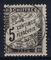 France: Yv  Timbre Taxe 14  Oblitéré/cancelled - 1859-1959 Usati