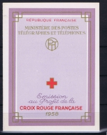 France: Carnet Croix Rouge , MNH/** 1958 - Croce Rossa