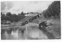 CHARNY   ( Yonne )   L'Ouanne Et Le Pont  ( Carte Photo ) - Charny