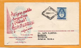 Argentina 1944 FDC - FDC