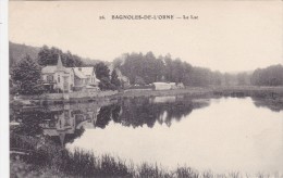 Cp , 61 , BAGNOLES-de-l'ORNE , Le Lac - Argentan