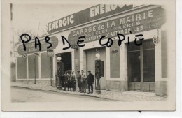 LE CHESNAY - GARAGE DE LA MAIRIE 45 RUE DE VERSAILLES Actu. BANQUE C.IC.- POMPE  ESSENCE TEXACO - SUPERBE CARTE PHOTO - Le Chesnay