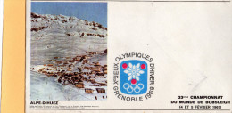 A1102 - ENVELOPPE - GRENOBLE 1968 - Altri & Non Classificati