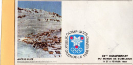 A1102 - ENVELOPPE - GRENOBLE 1968 - Other & Unclassified