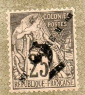 St Ierre Et MIQUELON : Type Alphée Dubois Des Colonies, Surchargé "ST -PIERRE M-on", Et Nouvelle Valeur - Unused Stamps