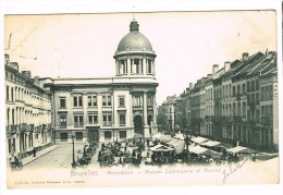 "Bruxelles - Molenbeek - Maison Communale Et Marché" - St-Jans-Molenbeek - Molenbeek-St-Jean