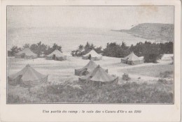 SAINT  COULOMB  - Colonie De Vacances De LA  GUIMORAIS - Une Partie Du Camp  En 1949  -  CARTE  ASSEZ  RARE - Saint-Coulomb