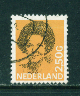 NETHERLANDS - 1981+  Quenn Beatrix Definitive  2.50g  Used As Scan - Gebraucht