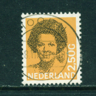NETHERLANDS - 1981+  Quenn Beatrix Definitive  2.50g  Used As Scan - Gebraucht