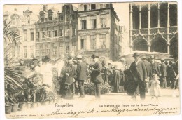 "Bruxelles / Brussels - Marché Aux Fleurs Sur La Grand'Place" - Marchés