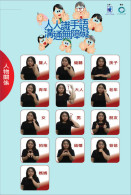 (N57-108 ) Sign Language , Deaf Mute ,Postal Stationery-Entier Postal - Autres & Non Classés