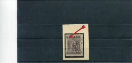 1923-Greece- "New Lithographic Values" 80l. Stamp Used W/ "Broken Plate" Variety + Rural Dotted Rhombus "52?´ Postmark - Usados