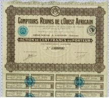 Comptoirs Réunis De L'Ouest Africain à Cotonou, Dahomey - Afrika