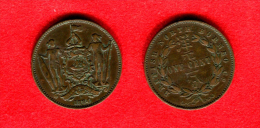 BRITISH NORTH BORNEO - 1 CENT 1884 - Kolonies