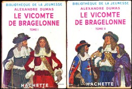 Alexandre Dumas - Le Vicomte De Bragelonne - ( Tomes I & II ) -Bibliothèque De La Jeunesse  - ( 1951 ) . - Bibliotheque De La Jeunesse