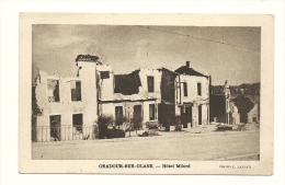 Cp, 87, Oradour-Sur-Glane, Hôtel Milord - Oradour Sur Glane