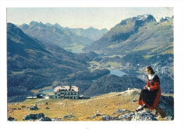 Cp, Suisse, ...Muragl, Blick Auf Das Oberengadin - Autres & Non Classés