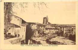 Hérault -ref K994- Aniane -ruisseau De Corbiere - Ets Riviere Bureau A Pons  - Carte Bon état - - Aniane