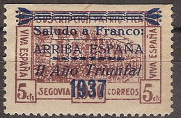 Locales Segovia Galvez 670 (*) Acueducto. Saludo A Franco - Viñetas De La Guerra Civil