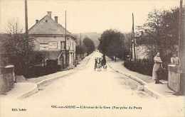 Jan14 216: Vic-sur-Aisne  -  Avenue De La Gare - Vic Sur Aisne