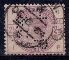 Grande Bretagne; Great Britain ;1883; N°Y:79 ; Perforé ; Perfin : " H. R.and C. " ;  Cote Y:12.00 E. - Perfins