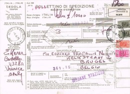 7263. Boletin De Expedicion  VENEZIA (Italia) 1971, Pacchi.paquete Postal - Pacchi Postali